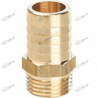 Штуцер НР 1/2"х16 латунь STOUT SFT0035001216