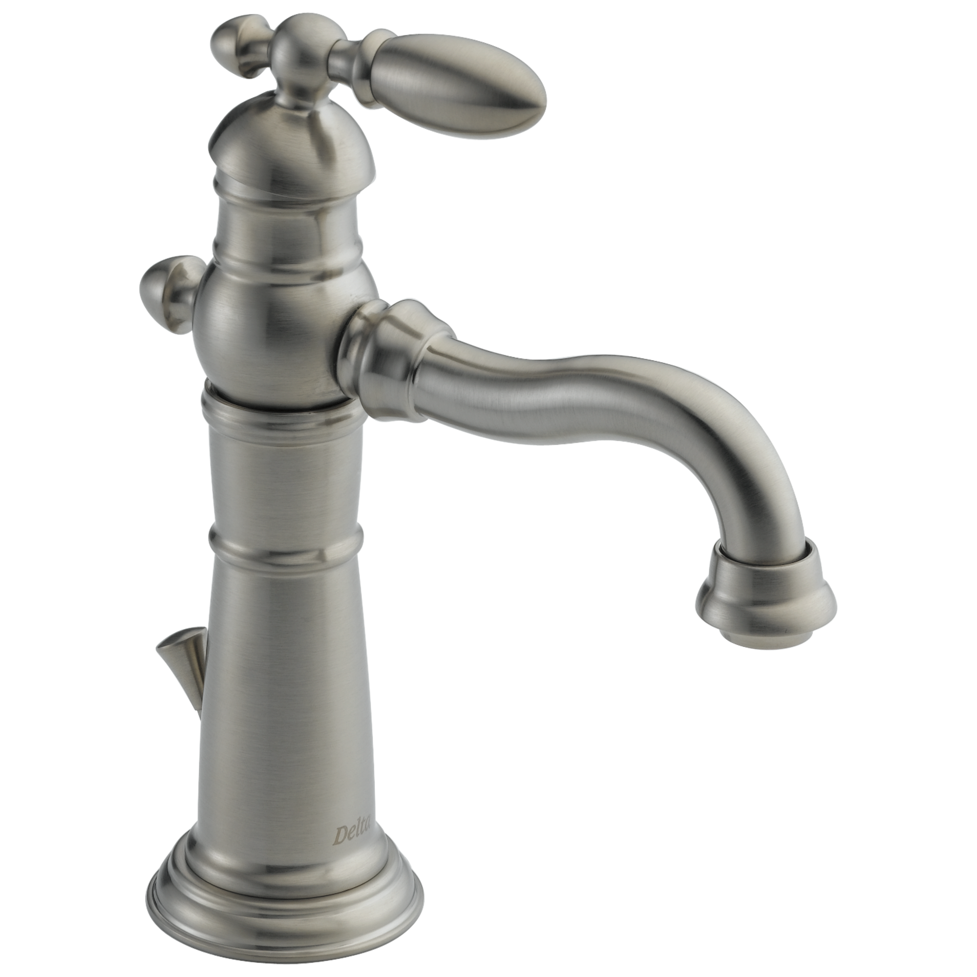 555LF-SS Смеситель для ванной с одной ручкой Delta Faucet Victorian Нержавеющая сталь