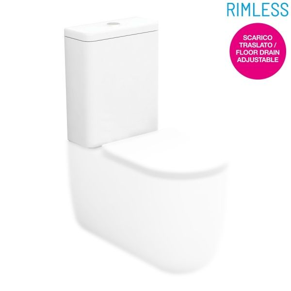 MIL71PF101 Olympia Milady, бачок для моноблока, включая механизм смыва, цвет белый глянцевый Santreyd