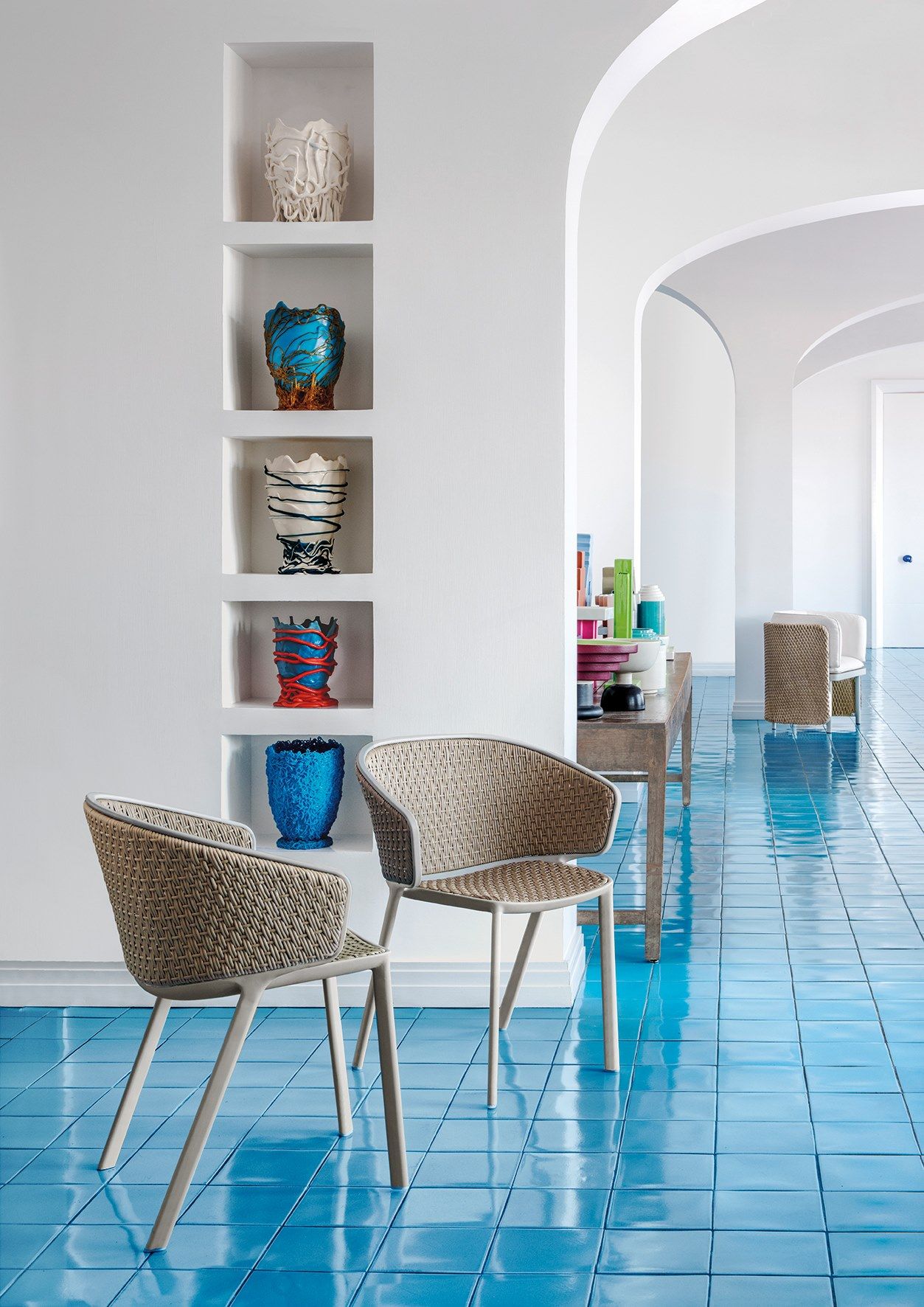 Штабелируемый садовый стул Ethimo ARCH-00107386 - Вид №1