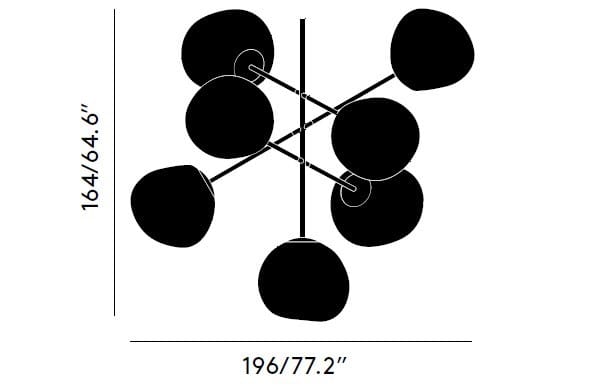Поликарбонат светодиодный подвесной светильник Tom Dixon Melt ARCH-00116657 - Вид №4