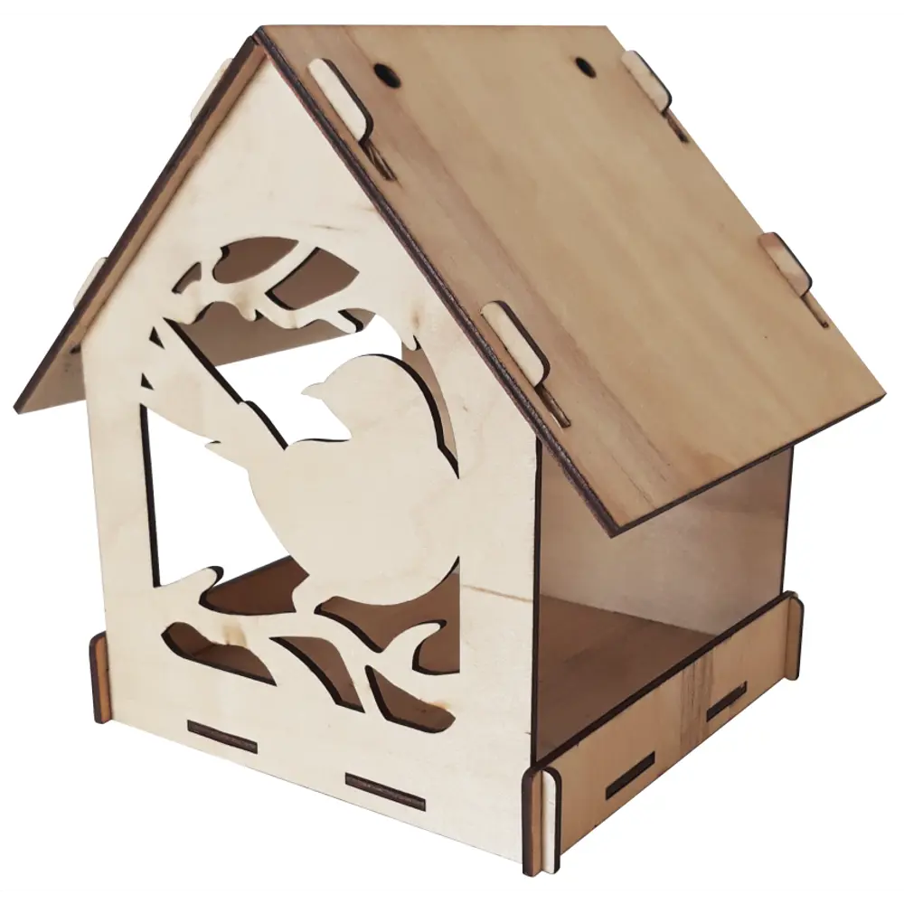 Набор для творчества Кормушка Сделай сам 2x15.5 см дерево Симфония STLM-2136633