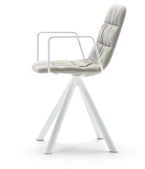 Viccarbe Стул из ткани с подлокотниками Maarten sun-id-1455530 - Вид №4