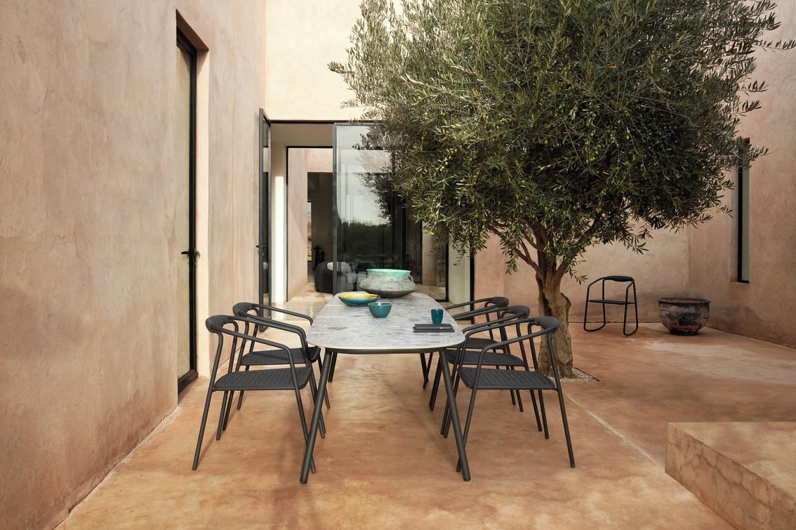 MNST999 Обеденный стол pca flint f13 280см x 85см Manutti Minus - Вид №9