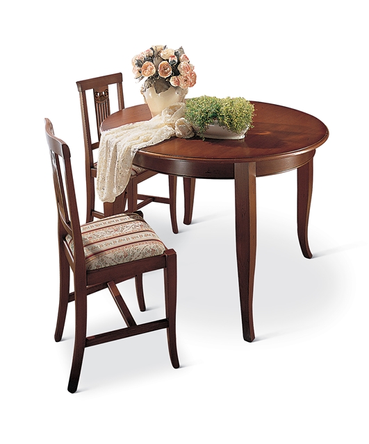 2465 Tifernoit Круглый раздвижной стол Soggiorno 