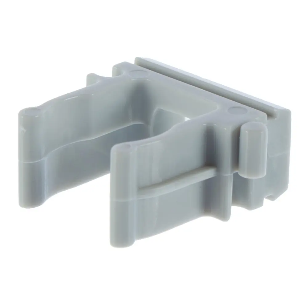 Держатель-клипса для труб Экопласт D16 мм цвет серый 10 шт STLM-2170678