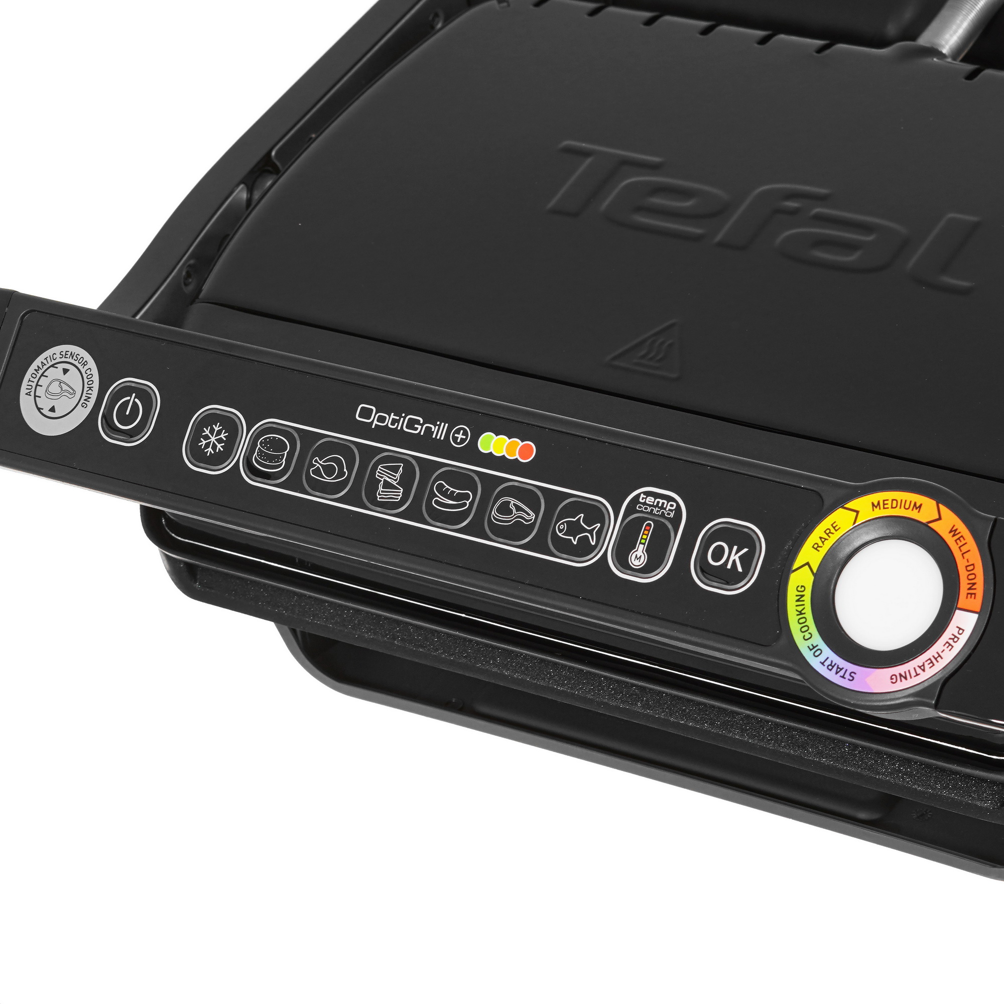 8128188 Гриль Tefal GC712834 Optigrill+ черный STDN-0066364 - Вид №4