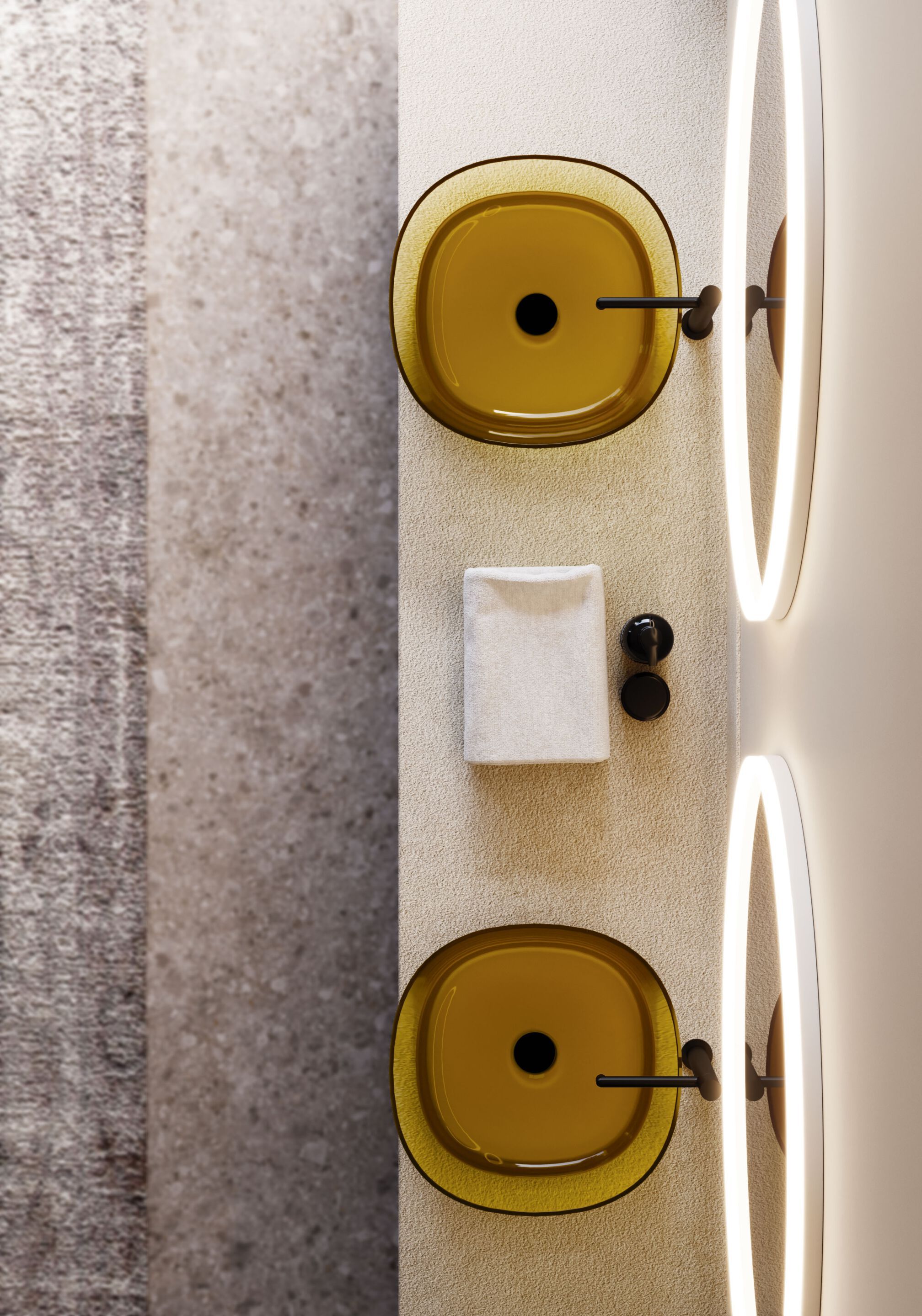 Хромалитовый квадратный умывальник DISENIA Habe ARCH-00134376 - Вид №2