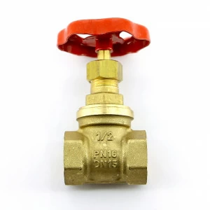 Задвижка клиновидная ВВ латунная PN16 ITAP 1/2"