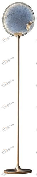 Masiero Торшер из светодиодного стекла с диммером Horo sun-id-1350700