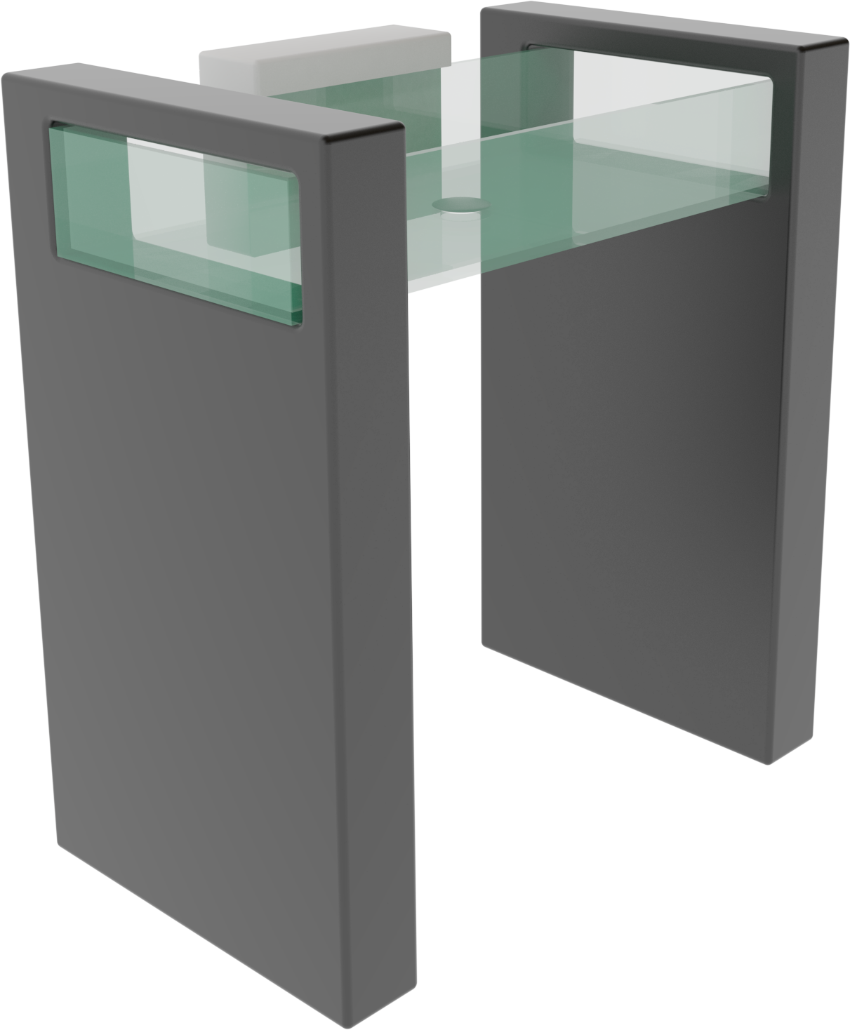 GLLACOL80BW3 Напольная раковина стоящая GSG CERAMIC GLASS