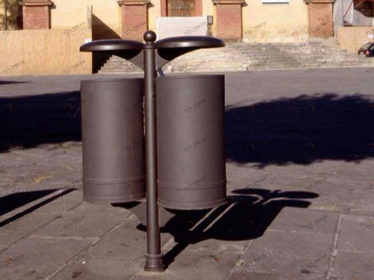 Neri Урна для мусора с крышкой для улицы Melia 2274, 2275 