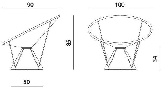 MissoniHome Садовое кресло из полиэстера Cordula sun-id-1423835 - Вид №8