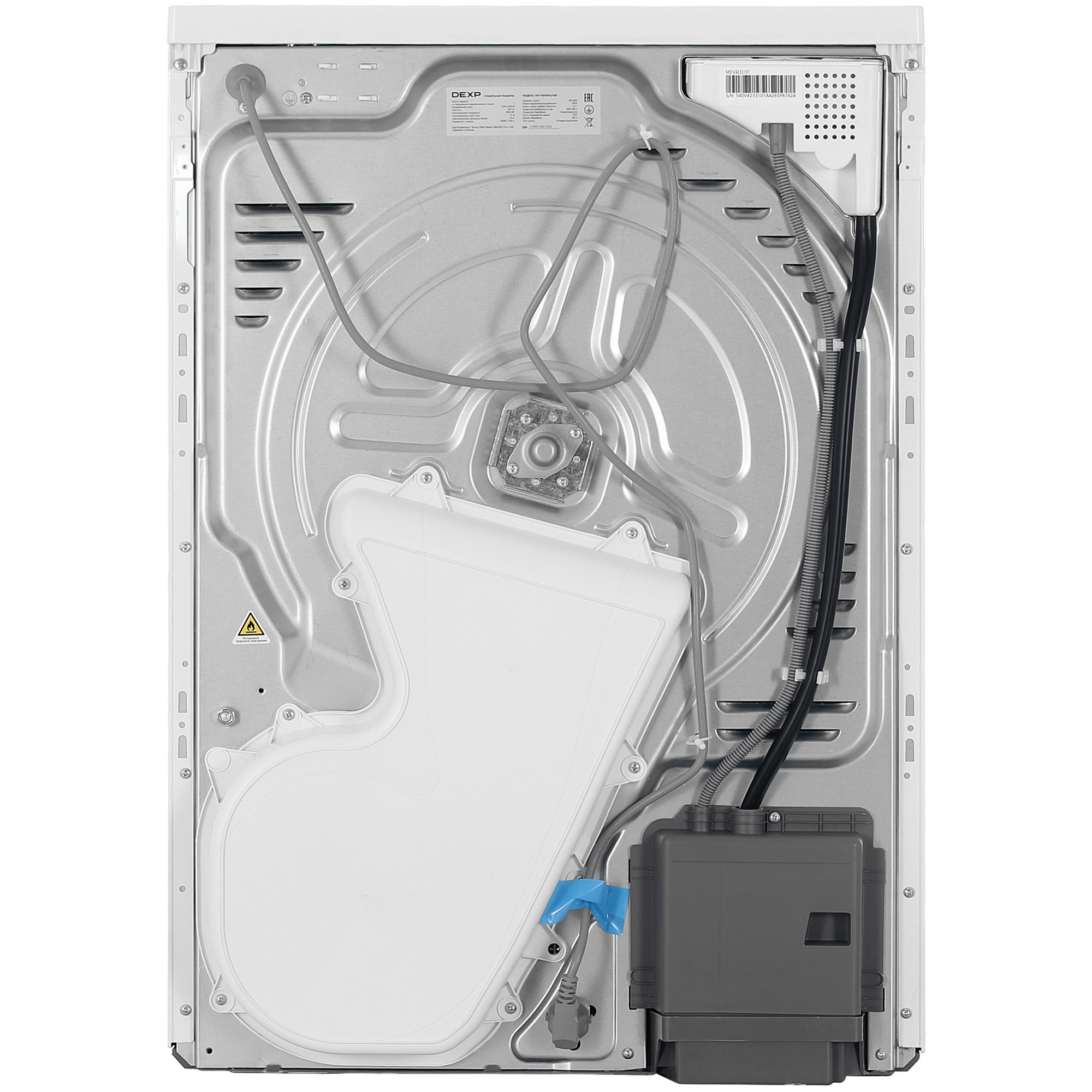 5462837 Сушильная машина DEXP DM-F9HDMA/WB белый STDN-0051661 - Вид №11