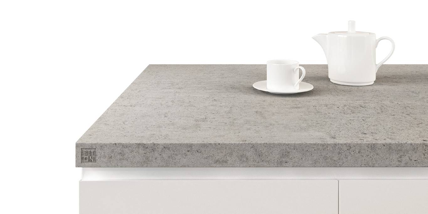 BetOn Столешница из бетона 800х1000 серая CТОЛЕШНИЦЫ И ПОДОКОННИКИ ИЗ БЕТОНА TT902В - Вид №1