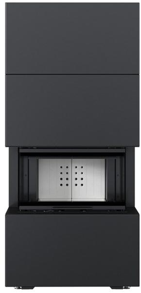 Kratki Дровяной стальной камин с панорамным остеклением sun-id-1360771 - Вид №2