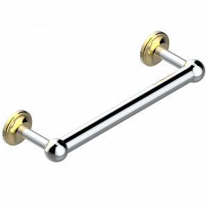 G47-527 Полотенцедержатель одинарный - фиксированная рейка 30 см Thg-paris Vendôme Хром/золото