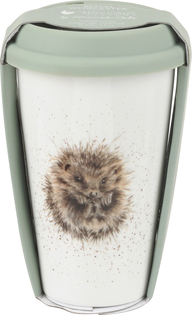 10613387 Royal Worcester Термокружка Royal Worcester "Забавная фауна","Ёжик" 310мл Фарфор костяной 