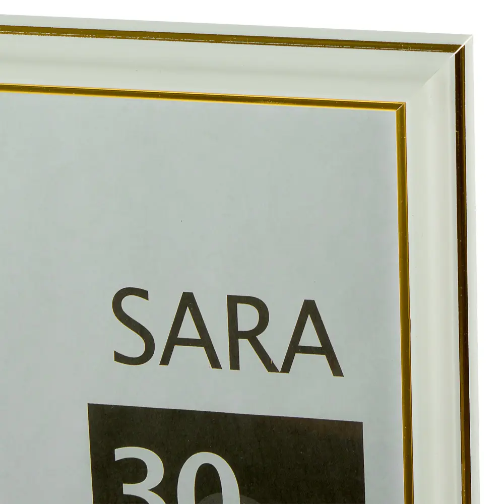 Рамка Inspire Sara 30х40 см пластик цвет белый 13122322 STLM-2089430 