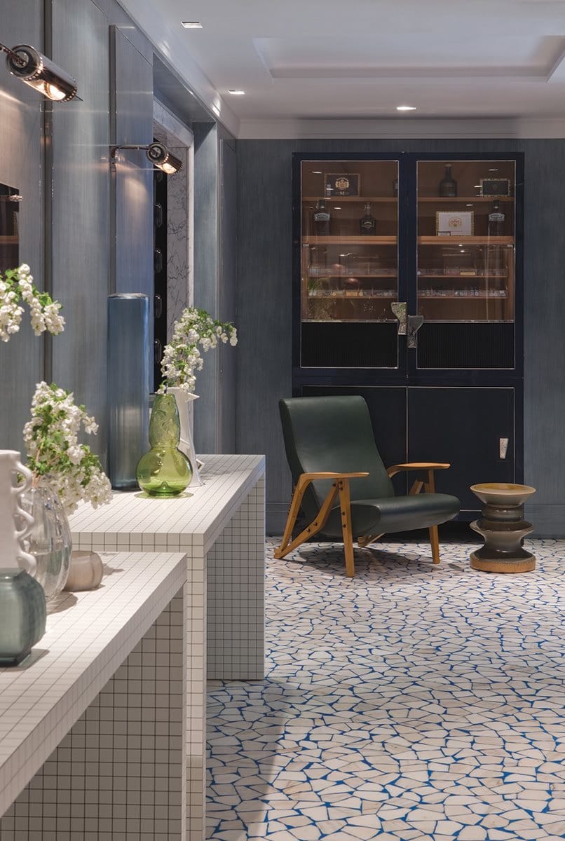 Круглый журнальный столик из керамогранита Zanotta TETI ARCH-00052641 - Вид №6