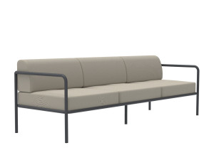 3-местный тканевый садовый диван