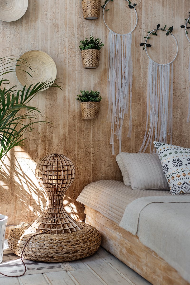 Напольная лампа Meduza S0040 ALBERO НЕОБЫЧНЫЕ 015995 Бежевый  - Вид №4