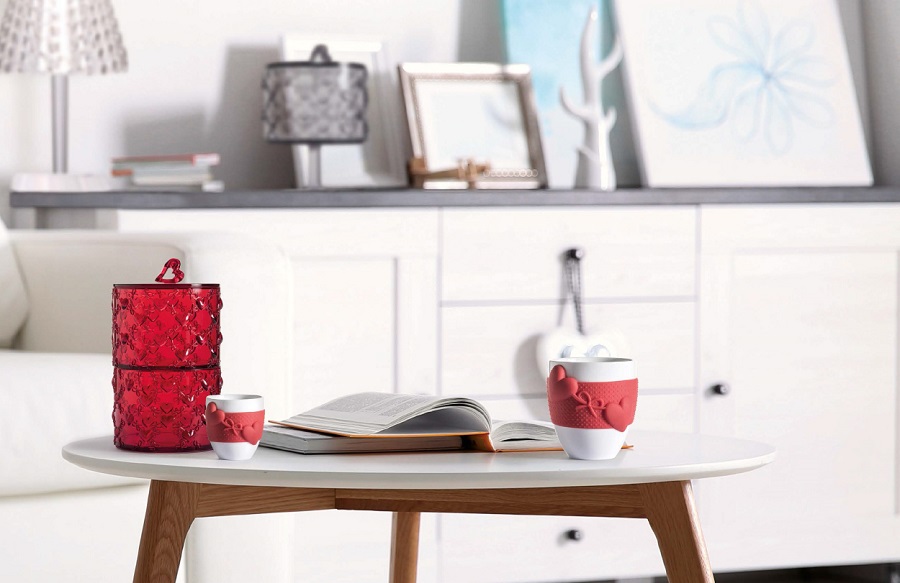 Набор из 2 контейнеров Love песочный Guzzini 11520139 - Вид №1