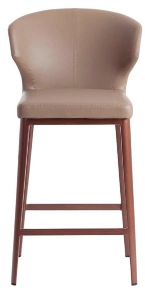 Angel Cerdá Кожаный барный стул с подставкой для ног New chair 4000 a111bs-vison Angel Cerda - Вид №3