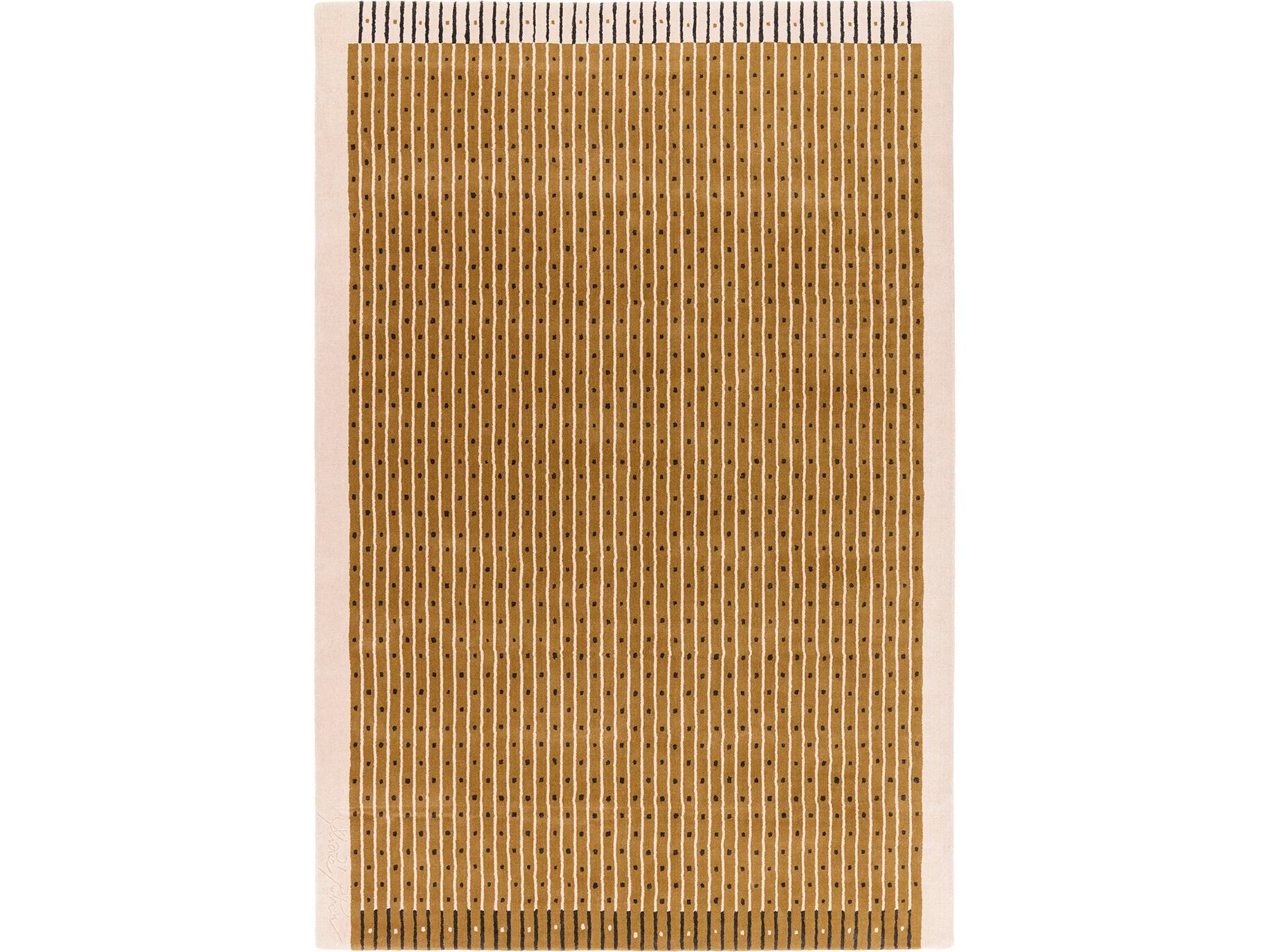 Шерстяной ковер ручной работы Toulemonde Bochart EXCLAMATION TABAC ARCH-00110222