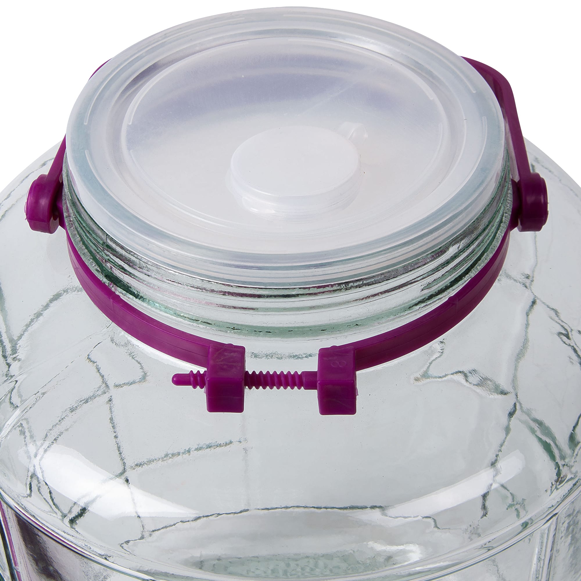 82675525 Банка Стеклянная с ручкой 12 л Santreyd  - Вид №2