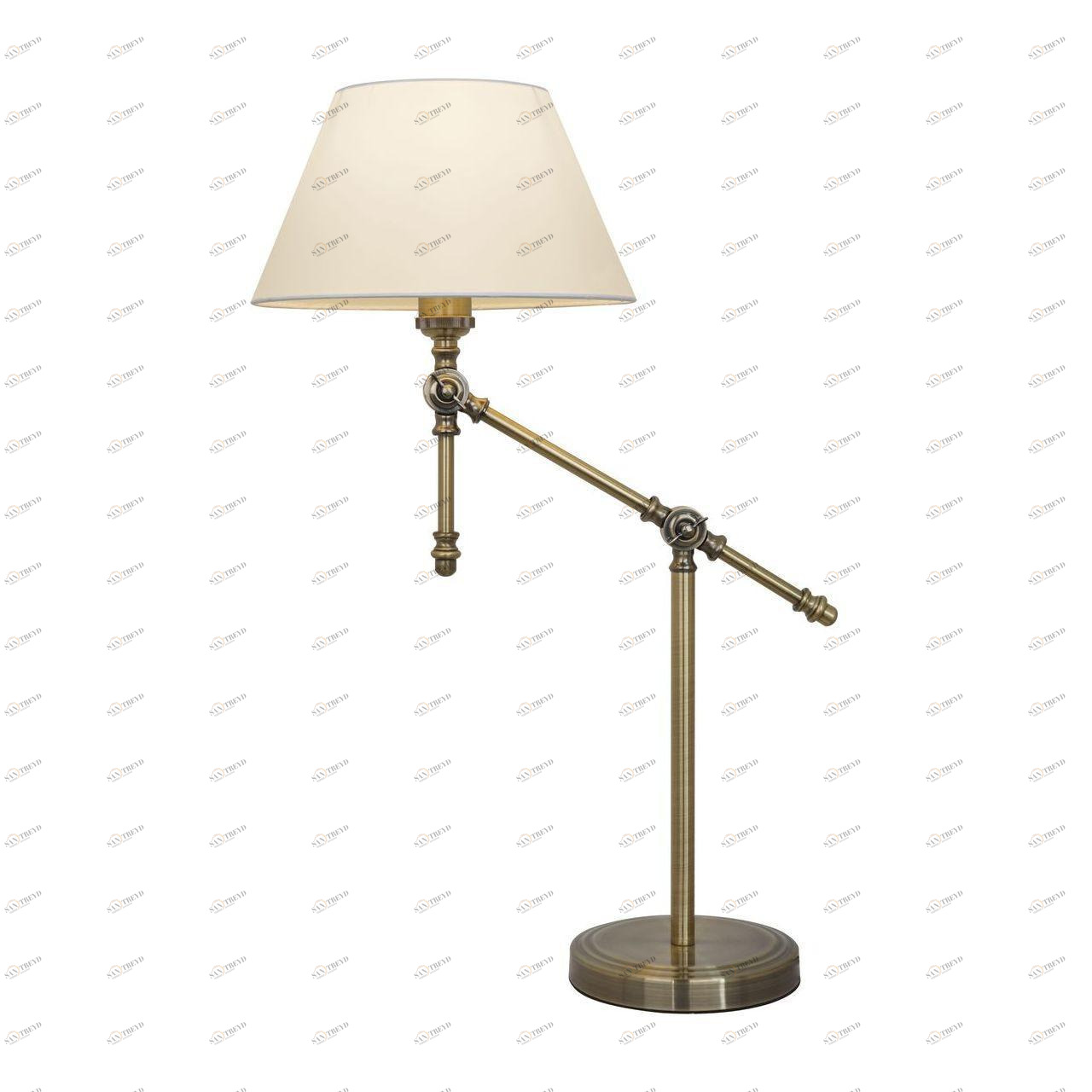 Настольная лампа Arte Lamp A5620LT-1AB ARTE LAMP КЛАССИЧЕСКИЕ 194837 Белый;бронза 