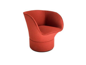 Ткань поворотный стул с подлокотниками