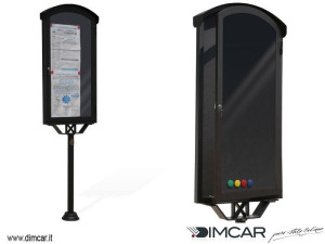 Отдельно стоящая доска объявлений для общественных мест