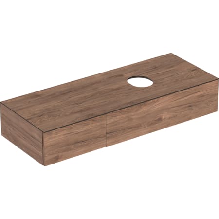 501.181.00.1 Шкафчик для накладной раковины Geberit VariForm, с двумя выдвижными ящиками, полкой и сифоном Geberit  - Вид №9