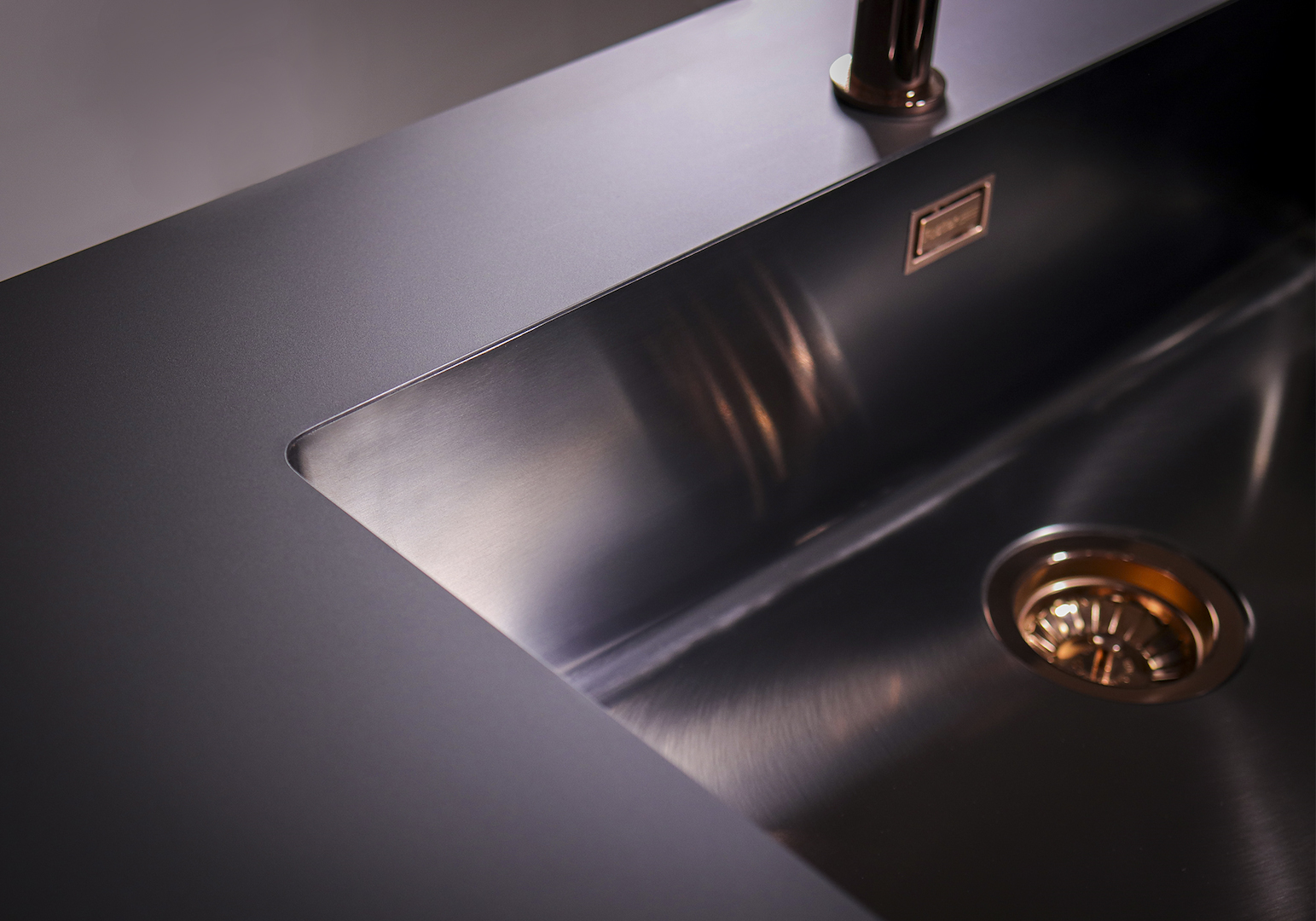 4156016 Раковина Phantom Edge Gun Metal - 4156016 Fosterspa  - Вид №3