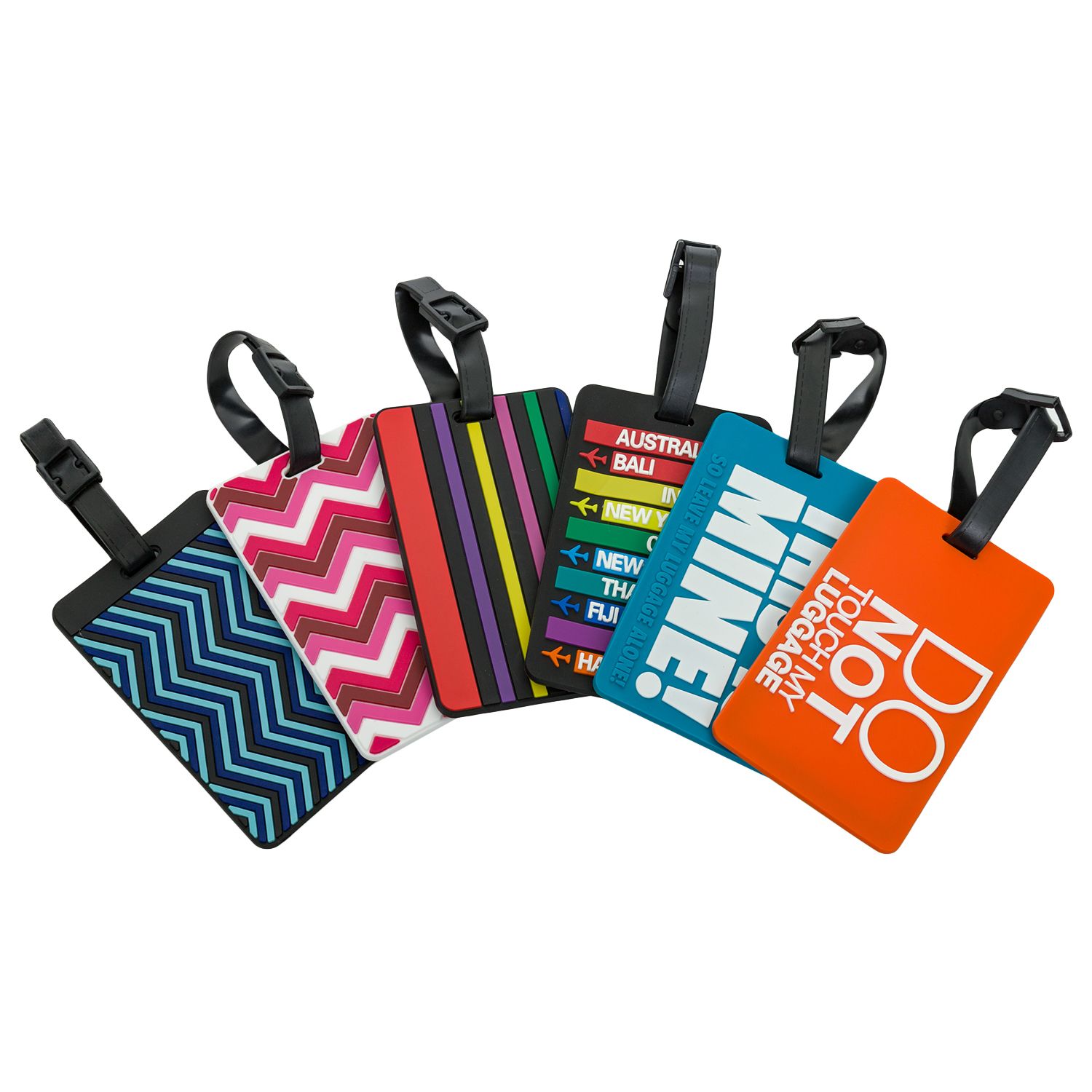 EA8026/02ZigzagPink Бирка для багажа EA8026/02 ID Tag Epic Travel Accessories 2.0  - Вид №3