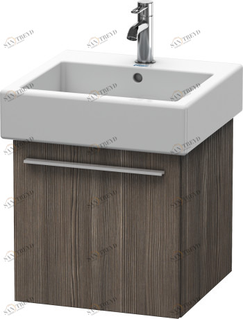 XL604305151 X-Large Тумбочка подвесная Сосна коричневая, декор Duravit