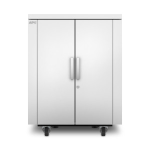 AR4018SPX432 Звукоизолированный серверный шкаф NetShelter CX 18U, белый, противоударная упаковка Schneider Electric