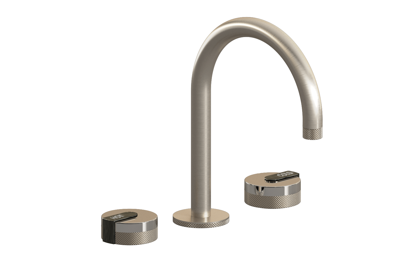 E-11512-R1PN-L1BOX-BNi Смеситель для умывальника на 3 отвертия GRAFF MOD+