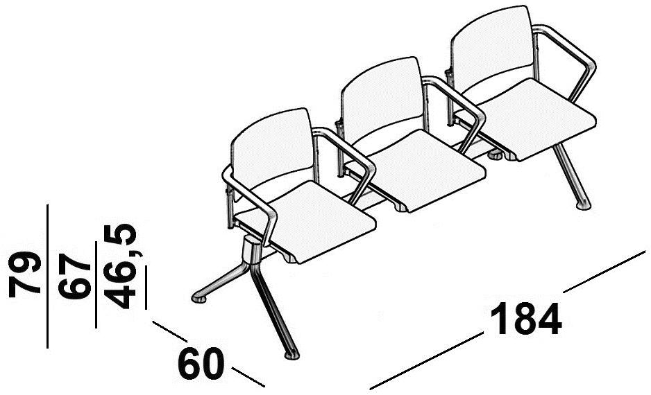 Luxy Сиденье на балке перекрытия из полипропилена Essenziale sun-id-1396565 - Вид №6