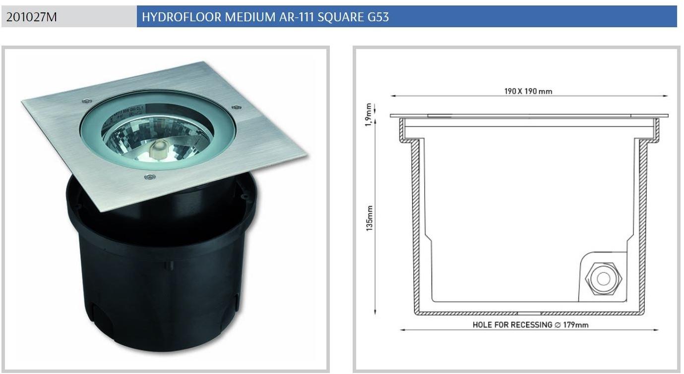 PUK Напольная светодиодная лестница из алюминия для улицы sun-id-1352508 - Вид №8