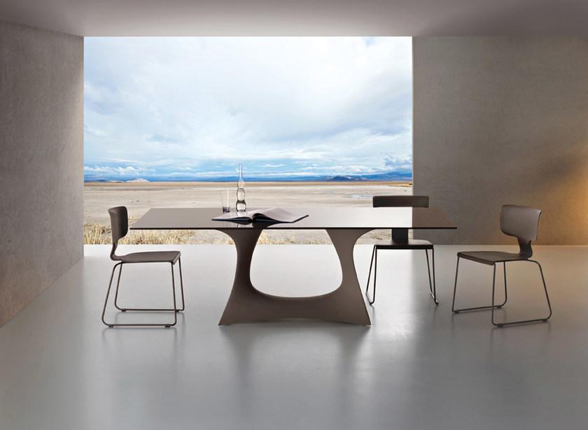 Roberti Прямоугольный садовый стол из стали Coral reef sun-id-1490394 - Вид №3