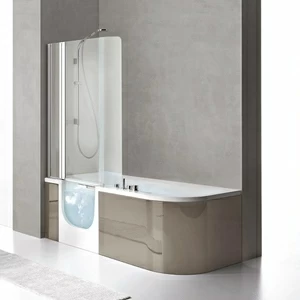 Ванна с душевой кабиной FOR ALL BOX с гидро и аэромассажем 180 см 3FLA1S6W