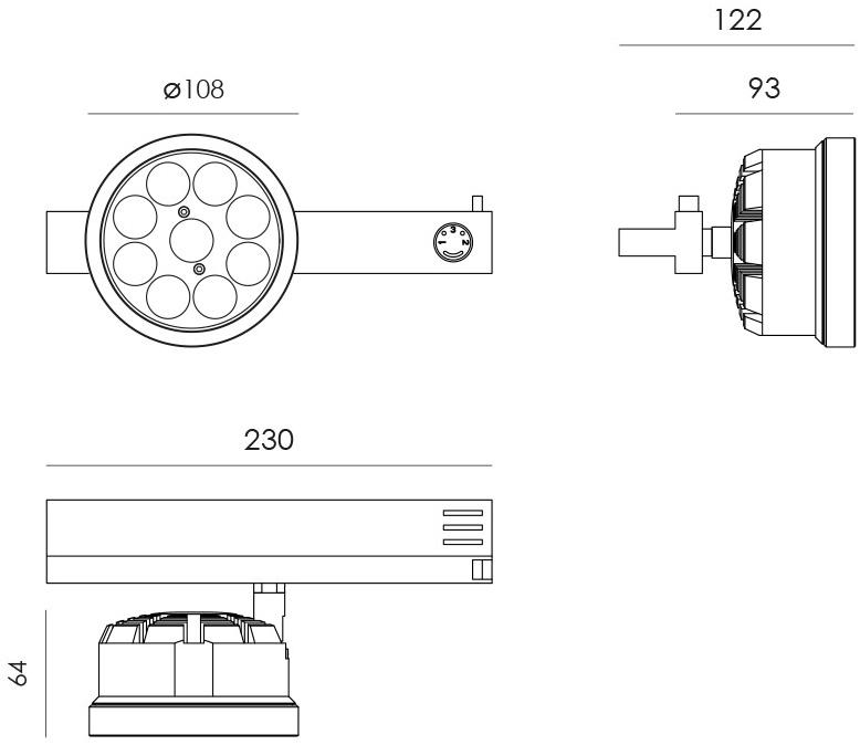 NEXO LUCE Светодиодное освещение дорожек Track nexo luce 2646 - Вид №2