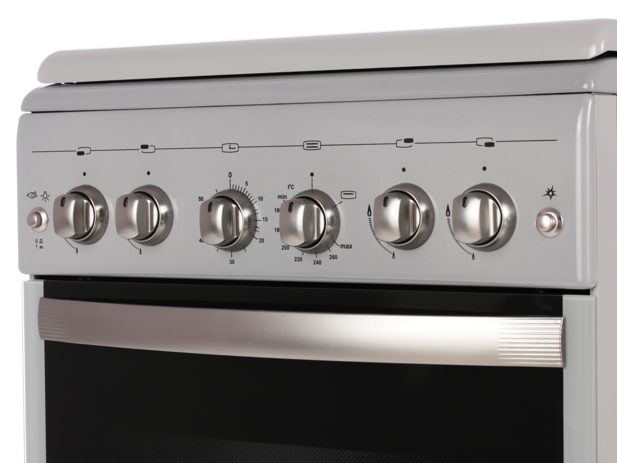 1089289 Газовая плита Gefest 5100-02 0068 серебристый STDN-0100805 - Вид №5