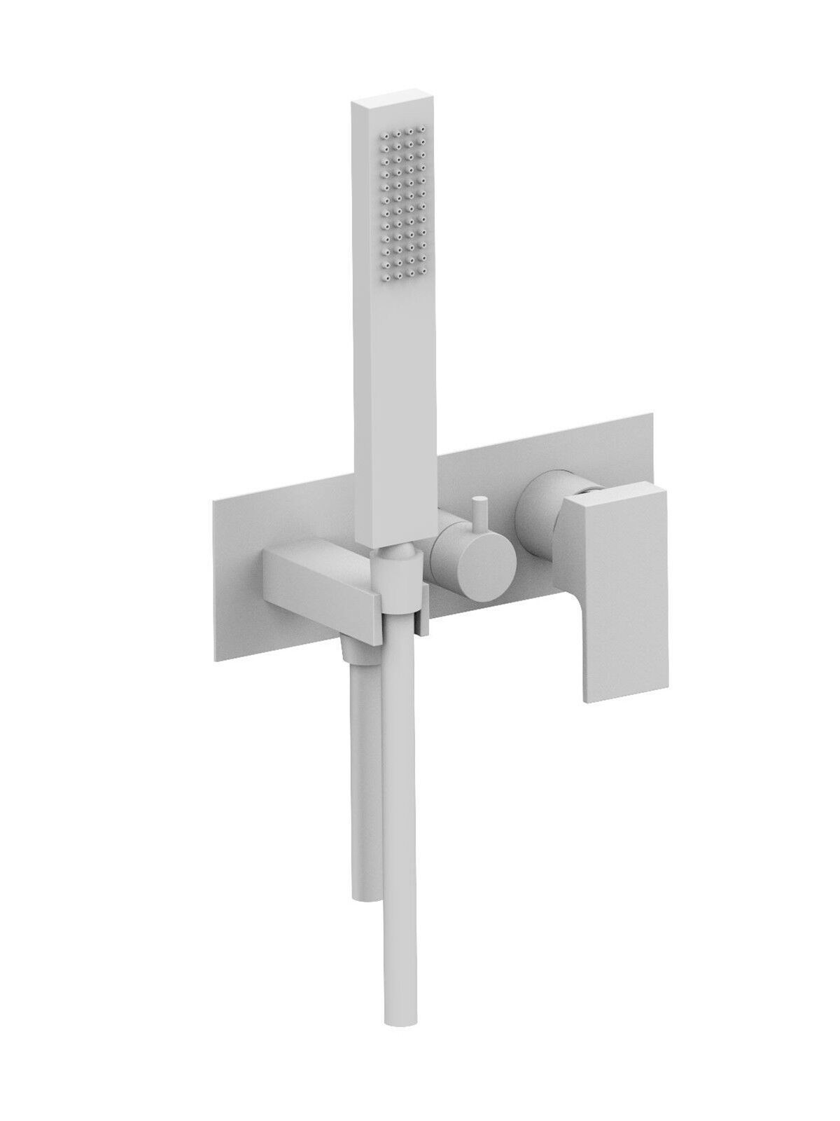 Однорычажный смеситель для душа с 3 отверстиями и ручным душем Rubinetterie Frattini отдельная эстетика ARCH-00076565 - Вид №15