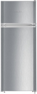 CTel 2531-21 001 Холодильник / 140.1x55x63, 189/44 л, ручная разморозка, верхняя морозильная камера, серебристый Liebherr