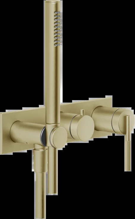 Смеситель для душа 63543 727 Gessi Ingranaggio ЛАТУНЬ МАТОВАЯ PVD