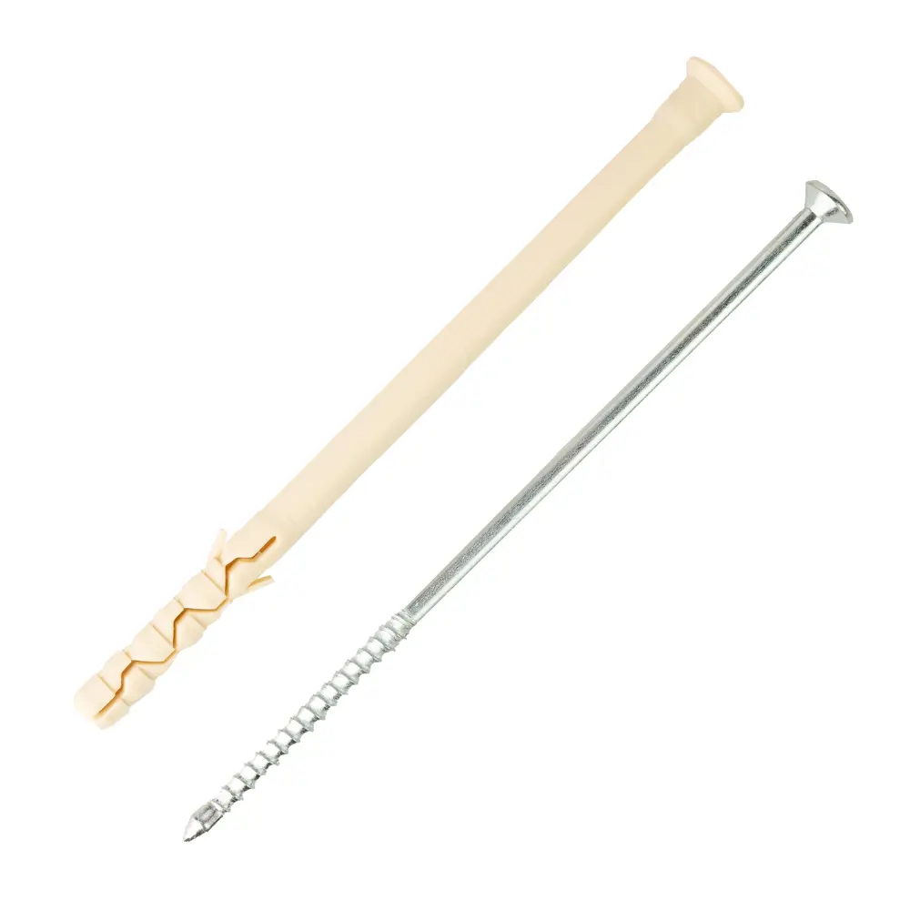 Дюбель-гвоздь потайной Европартнер 8×140 мм для надежного монтажа 89383283 STLM-1470457