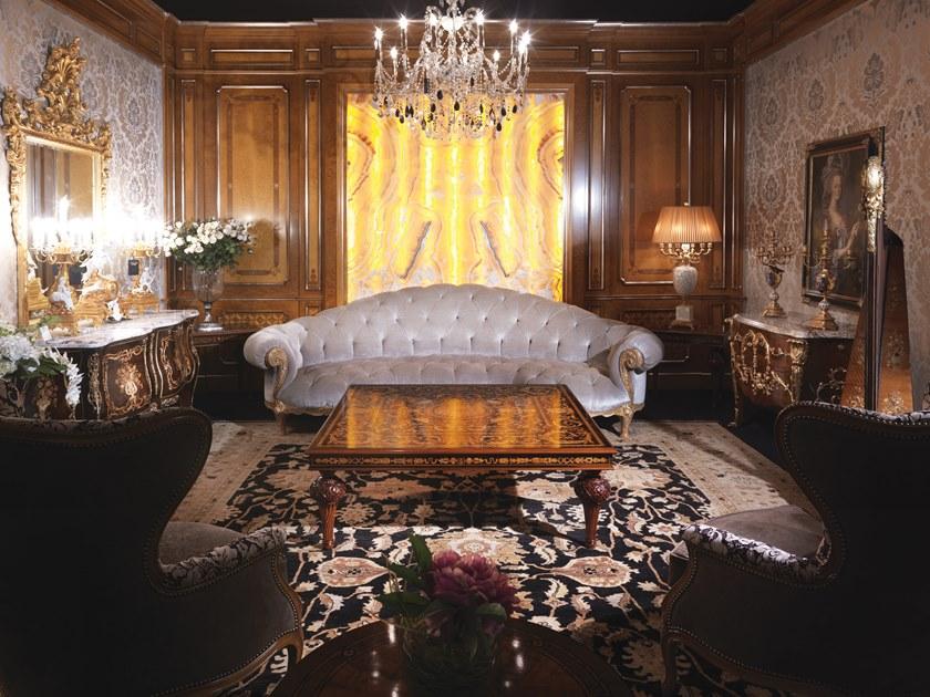 Bellotti Ezio Стеганый 4-х местный бархатный диван 4880 4880  - Вид №4